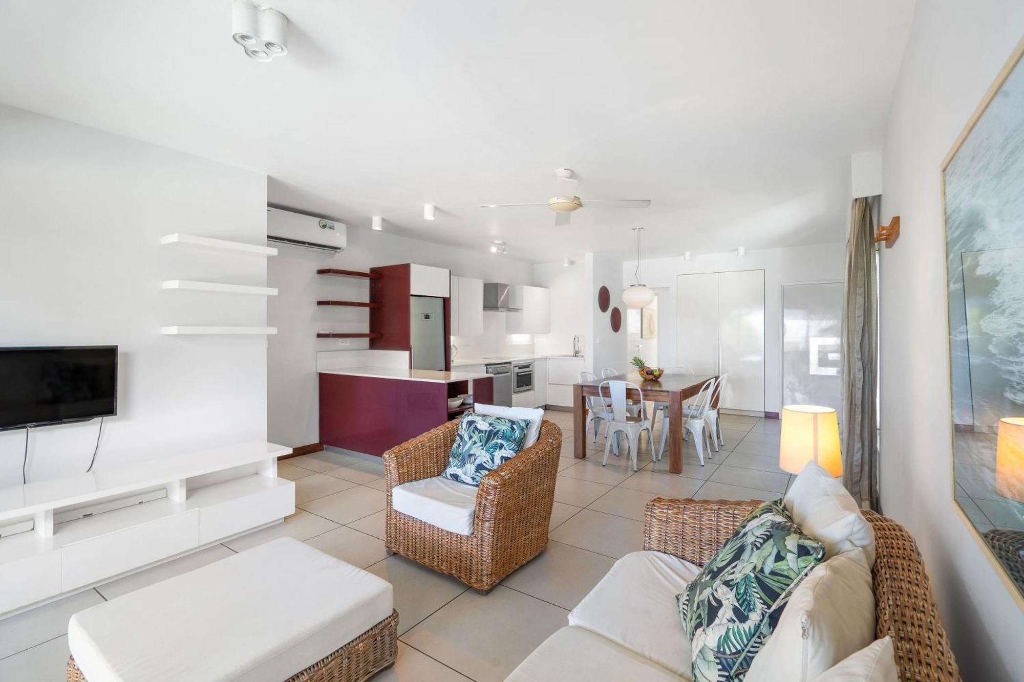 Kanope Bay - Holiday Beachfront Apartments Pointe aux Biches Buitenkant foto