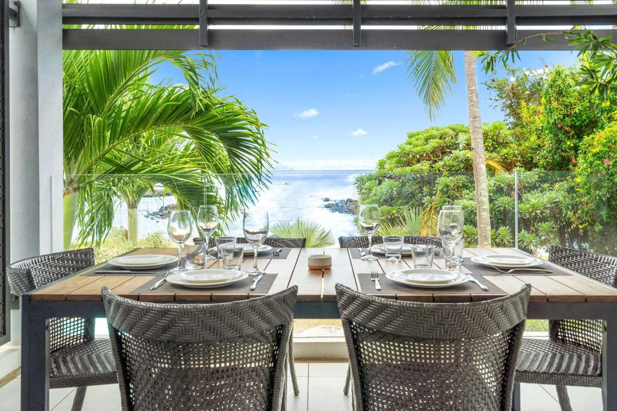 Kanope Bay - Holiday Beachfront Apartments Pointe aux Biches Buitenkant foto